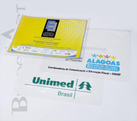 Pastas PVC; PP E Nylon