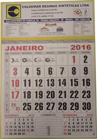 Calendário CAL PAR03